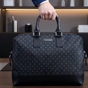 Laptop Bag Monogram Collection Black