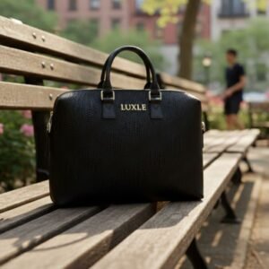 Laptop Bag Weave Collection Black