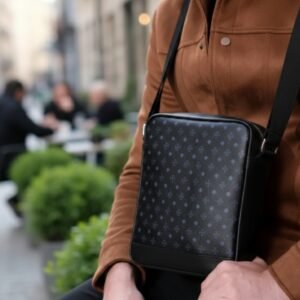 Sling Bag Black Monogram Collection