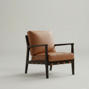 Haven Buckleback Lounge Chair Tan