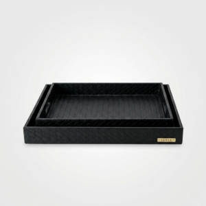 Entwine Multipurpose Trays Set of 2 Beige