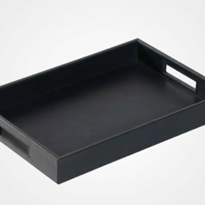 Square Leather Tray