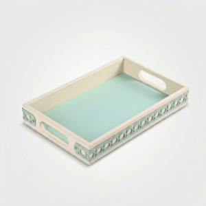 Printed Leather Tray