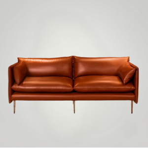 Aara Three seater sofa Cognac