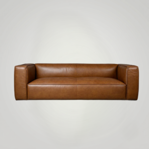 Praya Three Seater Sofa Brown