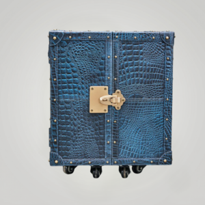 Miami Croco Small Sachin Bar Blue