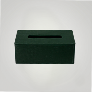 Sterling Tissue Box Holder Green